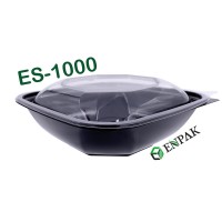 Taiwan Disposable PET salad bowl take out food container